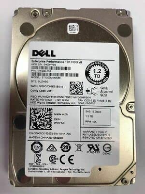 Foto 3 pulgar | Disco Duro Dell Sas De 2,5 Pulgadas Para Dell R630 R730, 1,2 Tb, 10.000 Rpm, 12 Gb/s - Venta Internacional.