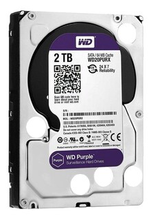 Foto 1 | Disco Duro Western Digital Wd Purple Surveillance De 2 Tb - Venta Internacional.