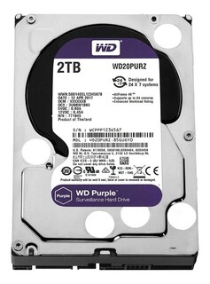 Foto 2 | Disco Duro Western Digital Wd Purple Surveillance De 2 Tb - Venta Internacional.