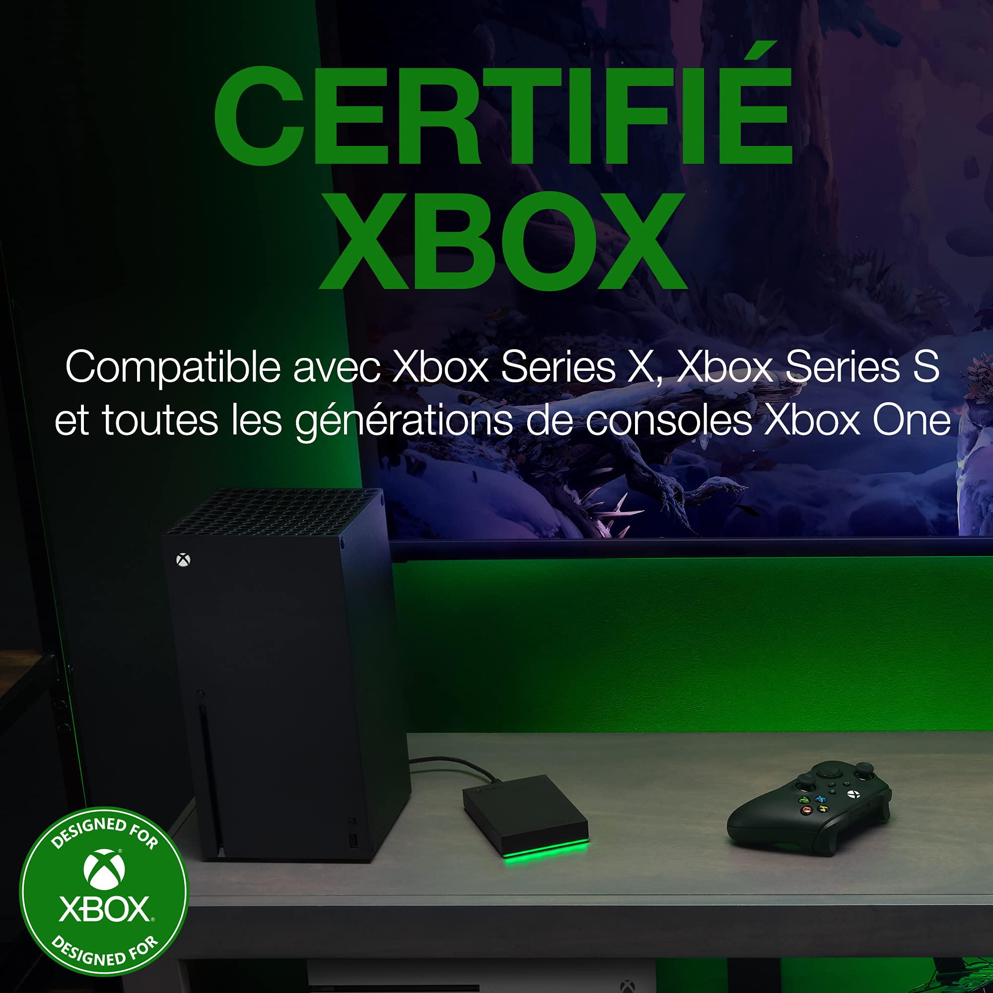Foto 3 pulgar | Disco Duro Externo Seagate Game Drive Para Xbox 4 Tb Para Xbox One - Venta Internacional.