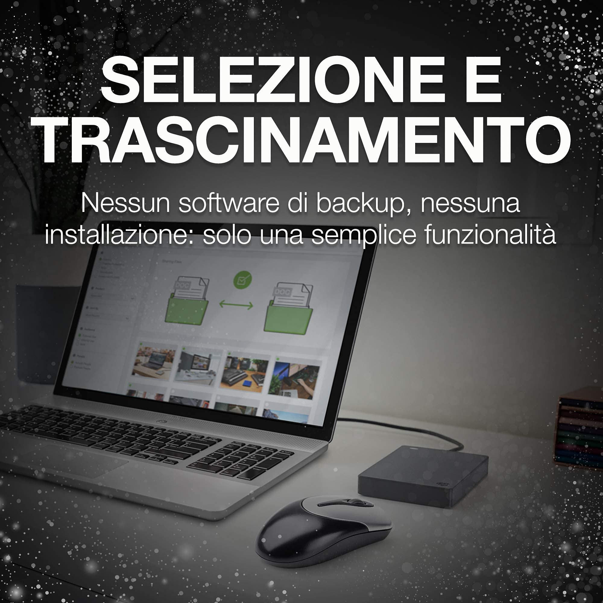 Foto 5 pulgar | Disco Duro Portátil Seagate Basics De 1 Tb Usb 3.0 Stjl1000400 - Venta Internacional.