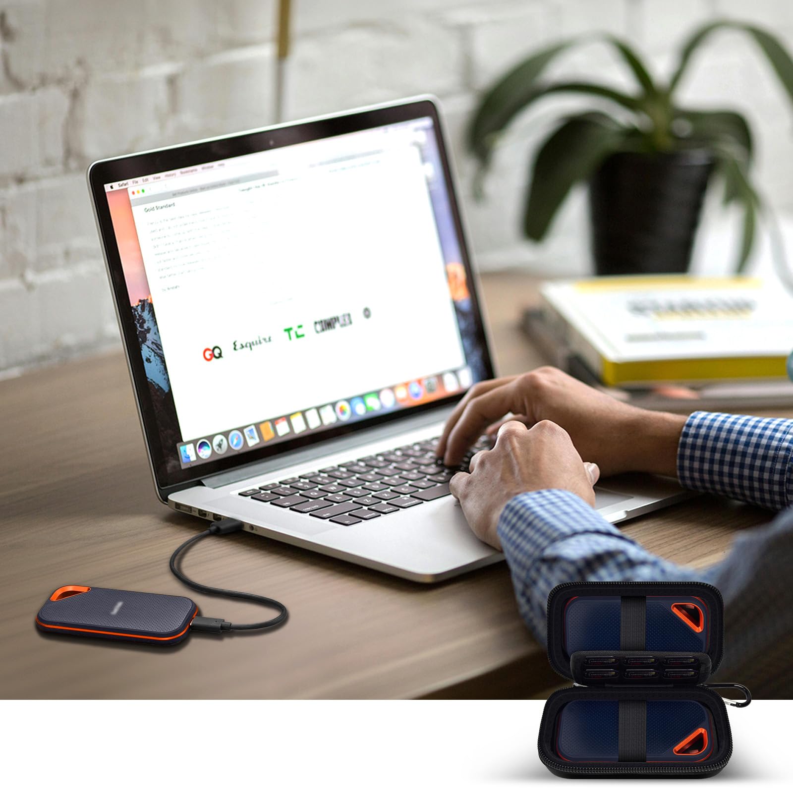 Foto 7 pulgar | Funda De Almacenamiento Compatible Con Sandisk Extreme Pro Ssd De 1 Tb  2 Tb Y 4 Tb - Venta Internacional.