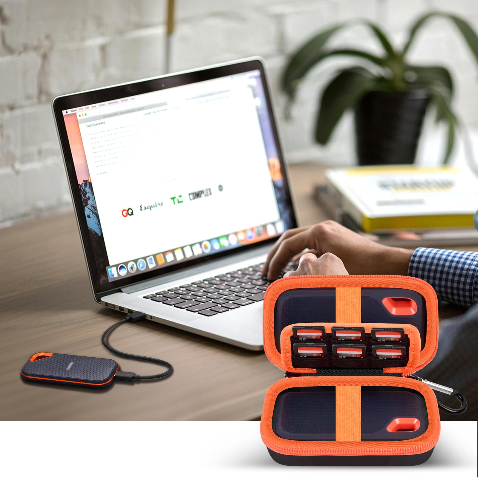 Foto 7 pulgar | Funda De Almacenamiento Compatible Con Sandisk Extreme Pro Ssd De 1 Tb  2 Tb Y 4 Tb - Venta Internacional.