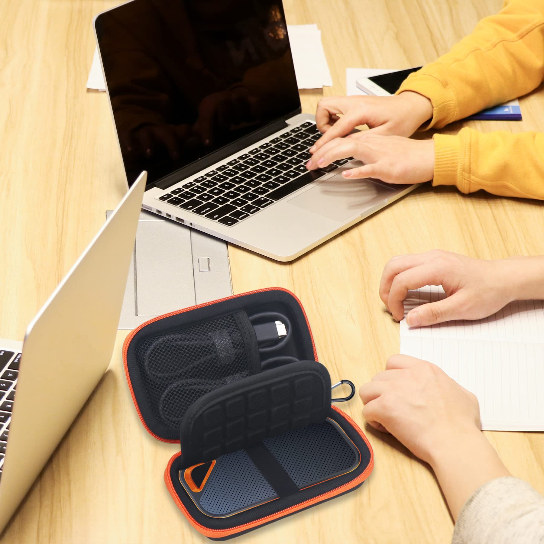 Foto 7 pulgar | Funda De Transporte Lacdo Para Sandisk Extreme Pro/portable Ssd - Venta Internacional.