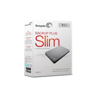 Foto 6 | Disco Duro Externo Seagate Backup Plus Slim 1tb Silver - Venta Internacional.
