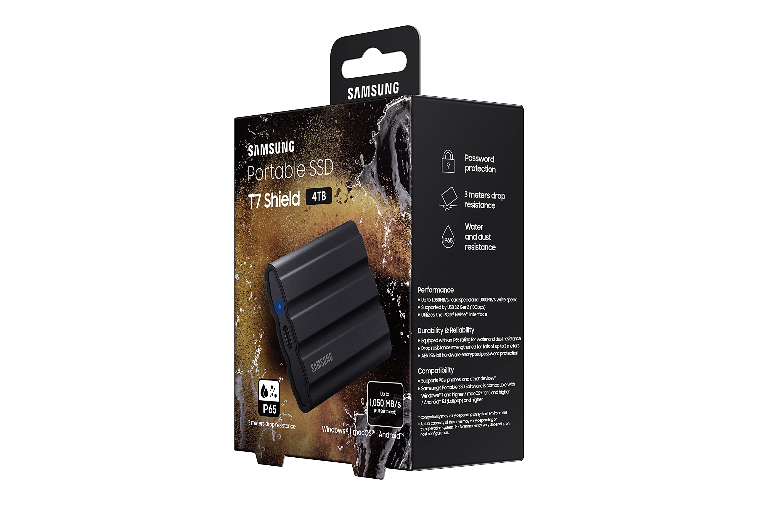 Foto 3 pulgar | Ssd Externo Samsung T7 4tb Negro - Venta Internacional.
