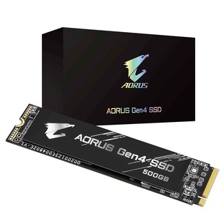 Foto 1 | Disco Duro Estado Solido Aorus SSD M.2 500gb Sata Laptop Gp-ag4500g color Negro