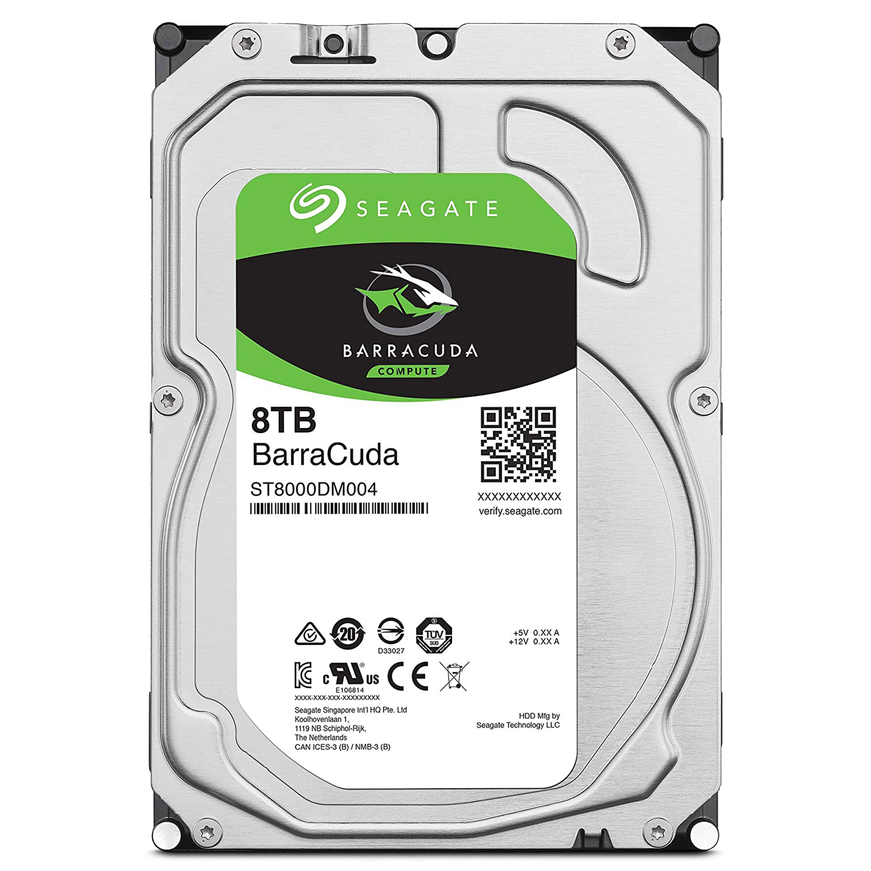 Disco Duro Interno Seagate Barracuda  Sataiii 4tb St8000dm004