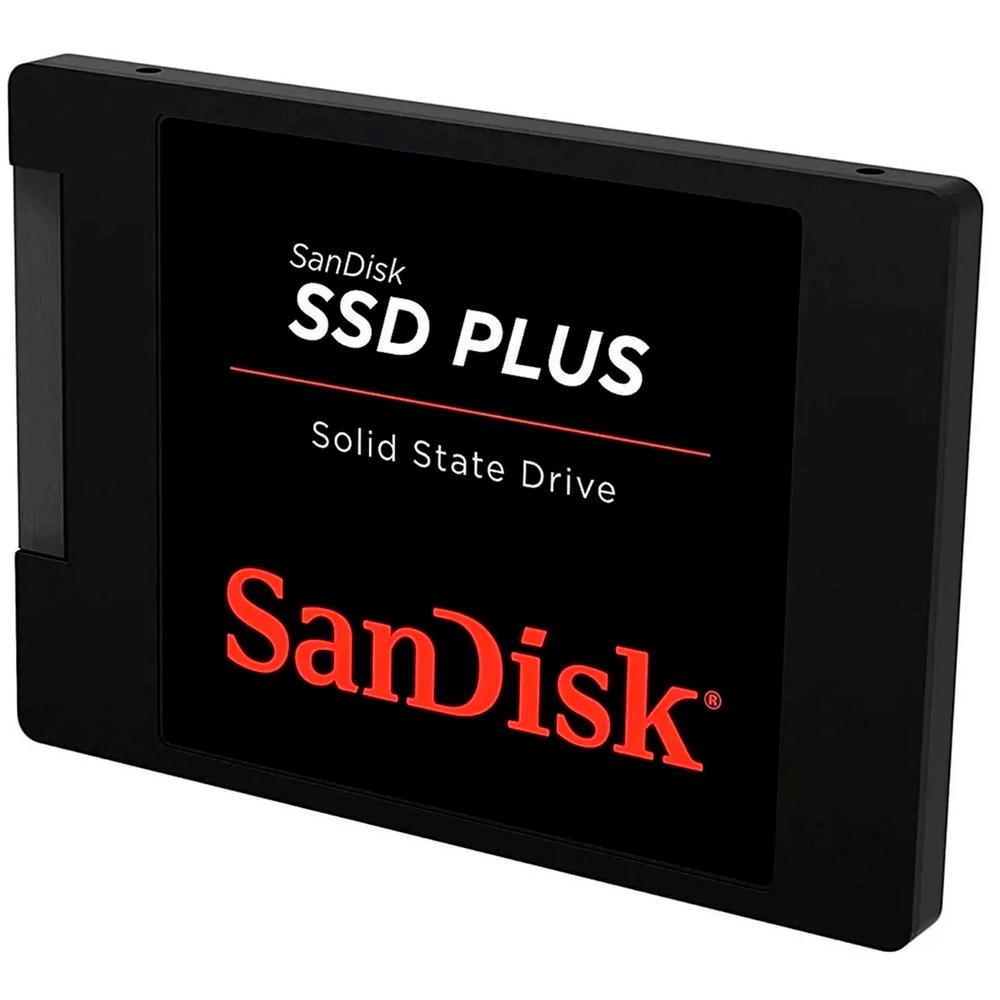 Foto 2 pulgar | Unidad De Estado Solido Ssd 2.5 480gb Sandisk Plus Sata Iii 535/445 Mb/s Sdssda-480g-g26