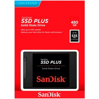 Foto 5 | Unidad De Estado Solido Ssd 2.5 480gb Sandisk Plus Sata Iii 535/445 Mb/s Sdssda-480g-g26