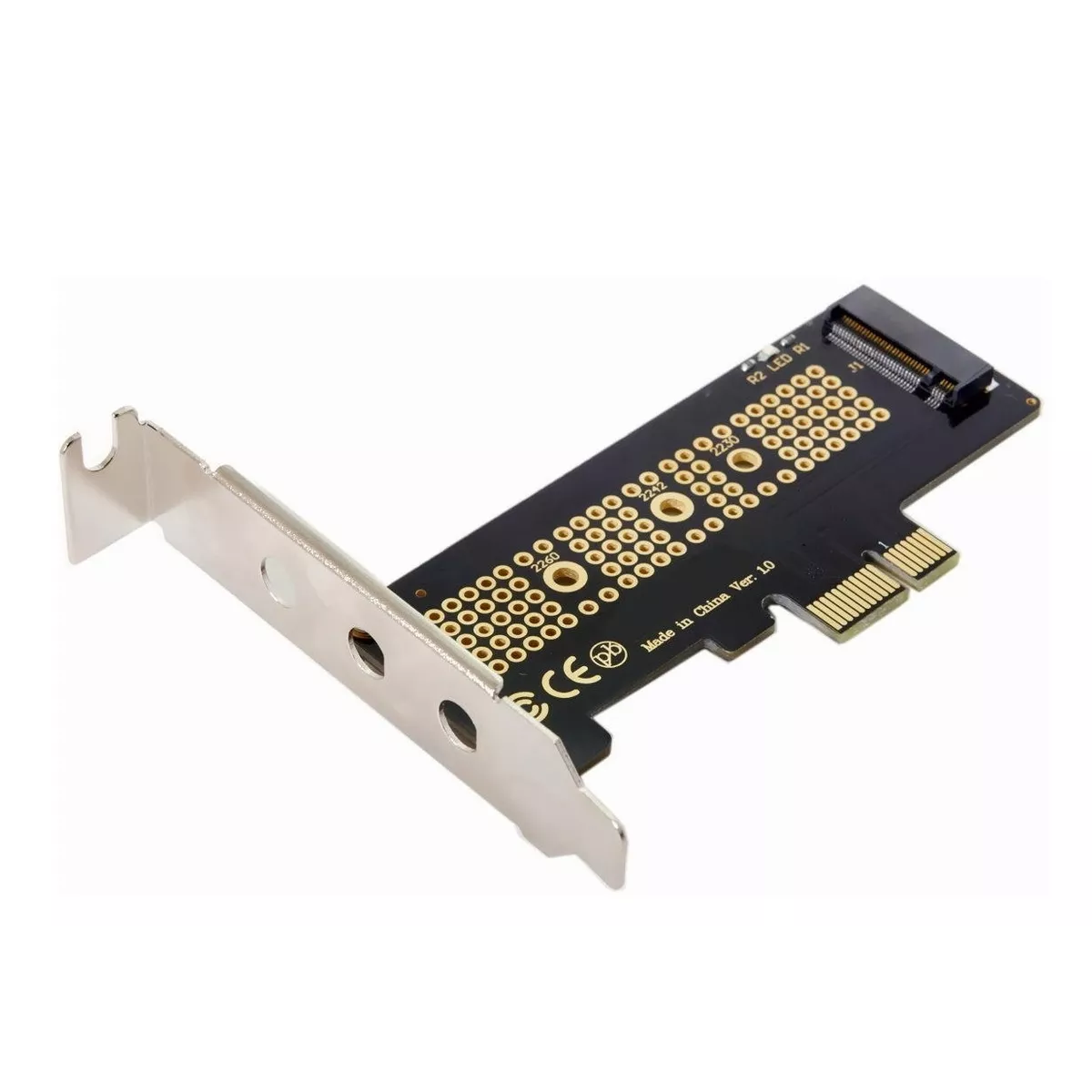 Foto 6 pulgar | Adaptador Pcie Pcie/x16/x8/x4/x1 Ssd. Eo Safe Imports Esi-8558 Plata