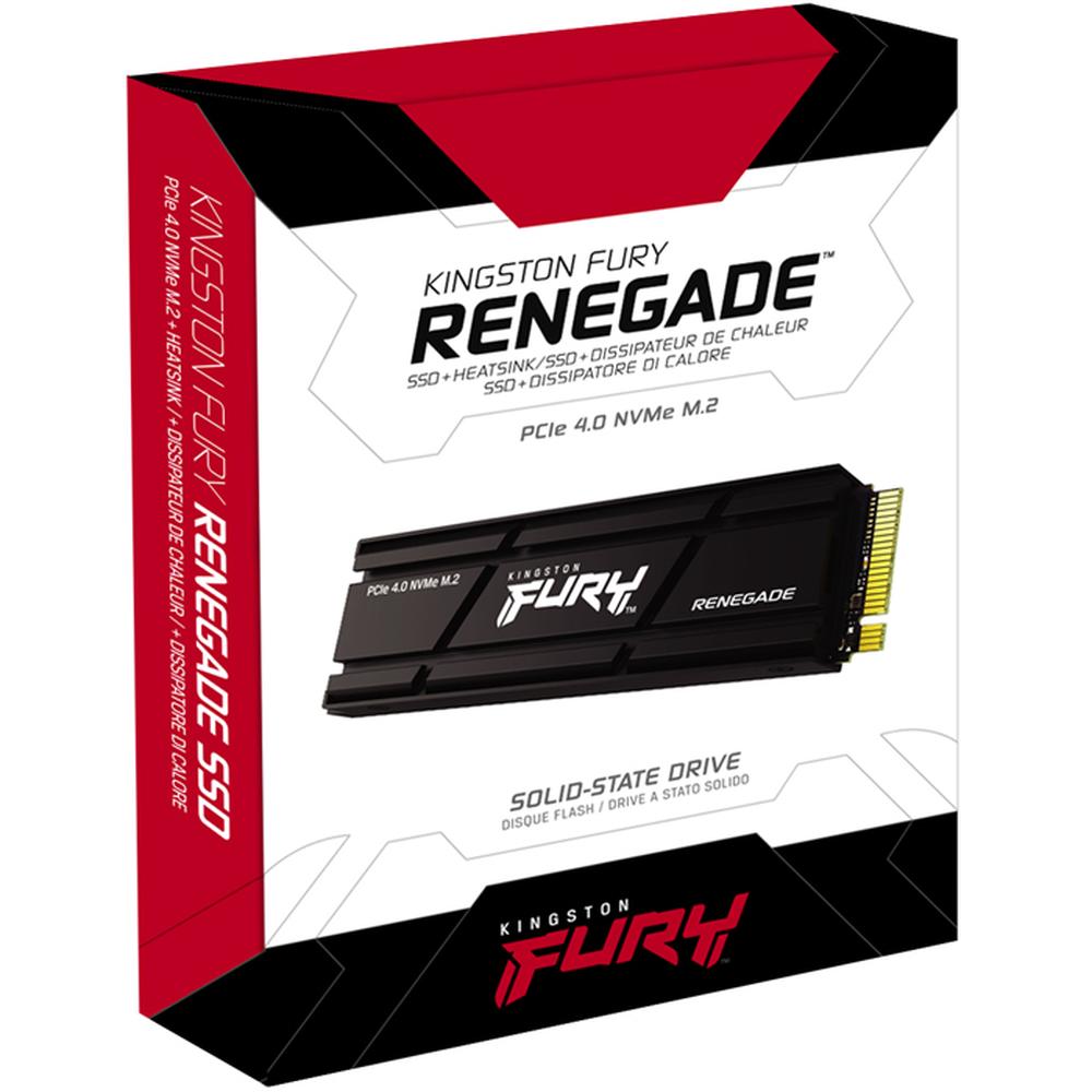 Foto 7 pulgar | Unidad De Estado Solido Ssd M.2 2tb Kingston Fury Renegade Nvme Pcie 4.0 Ps5 7300/7000 Mb/s