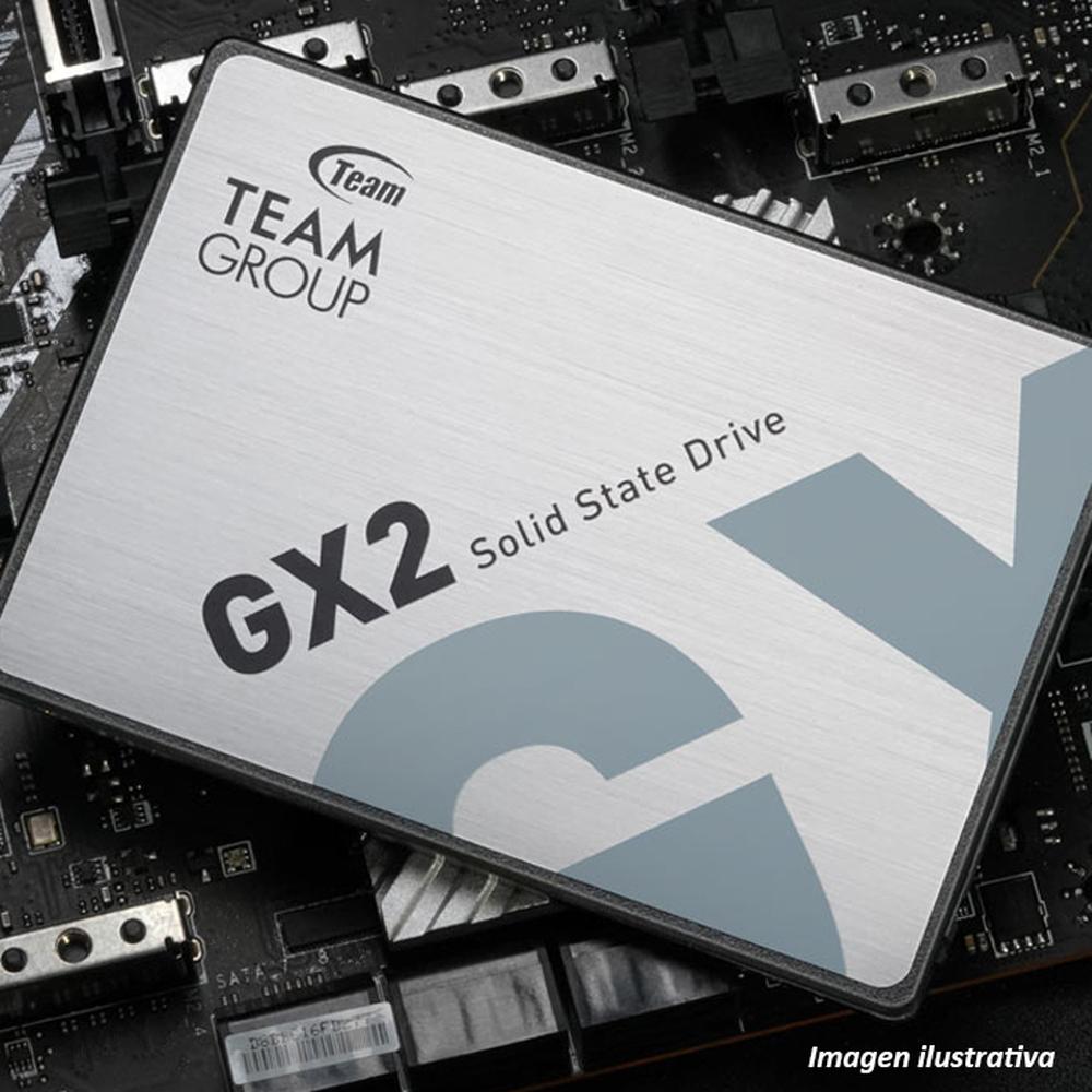 Foto 6 pulgar | Unidad De Estado Solido Ssd 2.5 1tb Teamgroup Gx2 Sata Iii 530/480 Mb/s T253x2001t0c101