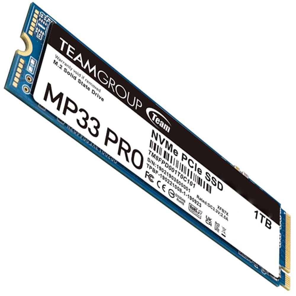 Foto 4 pulgar | Unidad de Estado Sólido SSD M.2 1tb Team Group Mp33 Pro Nvme Pcie 3.0 2100/1700 Mb/s TM8FPD001T0C101