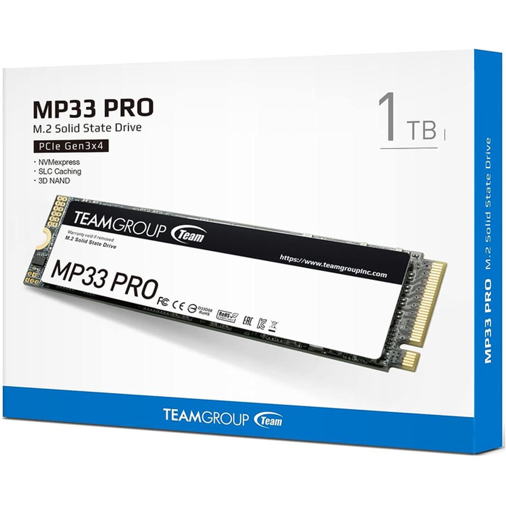 Foto 7 pulgar | Unidad de Estado Sólido SSD M.2 1tb Team Group Mp33 Pro Nvme Pcie 3.0 2100/1700 Mb/s TM8FPD001T0C101