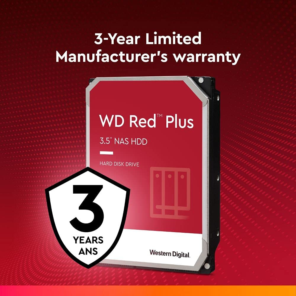 Foto 6 pulgar | Venta Internacional - Disco Duro Interno Western Digital para Nas Wd Red Plus de 2TB