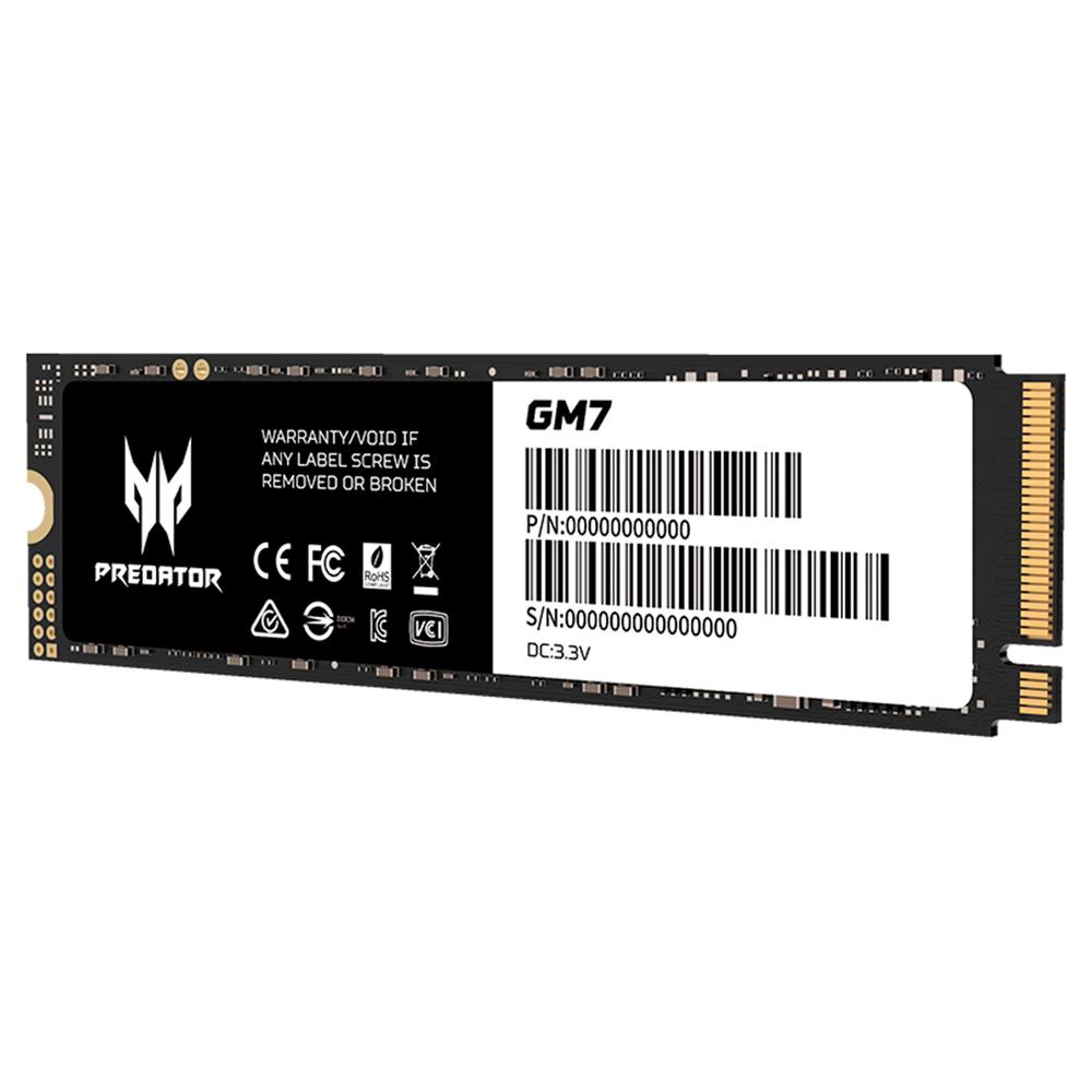 Foto 5 | Unidad de Estado Sólido SSD M.2 2TB Acer Predator Gm7 Nvme 1.4 Pcie 4.0 7200  6300 Mb/s Bl.9bwwr.119