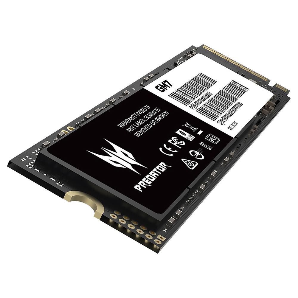 Foto 3 pulgar | Unidad de Estado Sólido SSD M.2 1TB Acer Predator GM7 NVME PCIE 4.0 7200/6300 MB/S BL.9BWWR.118