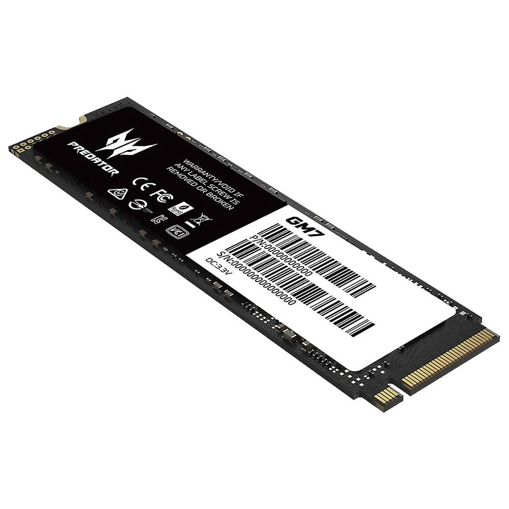 Foto 4 pulgar | Unidad de Estado Sólido SSD M.2 1TB Acer Predator GM7 NVME PCIE 4.0 7200/6300 MB/S BL.9BWWR.118