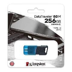 Foto 3 pulgar | Venta Internacional- Memoria USB-C Kingston Datatraveler 80 M 256 GB USB