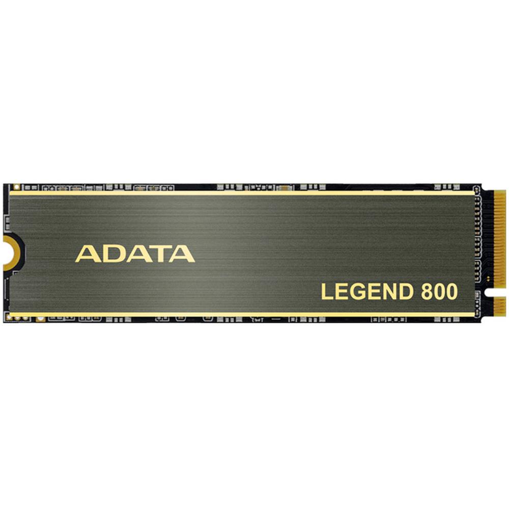 Unidad de Estado Sólido Ssd M.2 500gb Adata Legend 800 Nvme Pcie 4.0 3500/2200 Mb/s Aleg-800-500gcs Gris