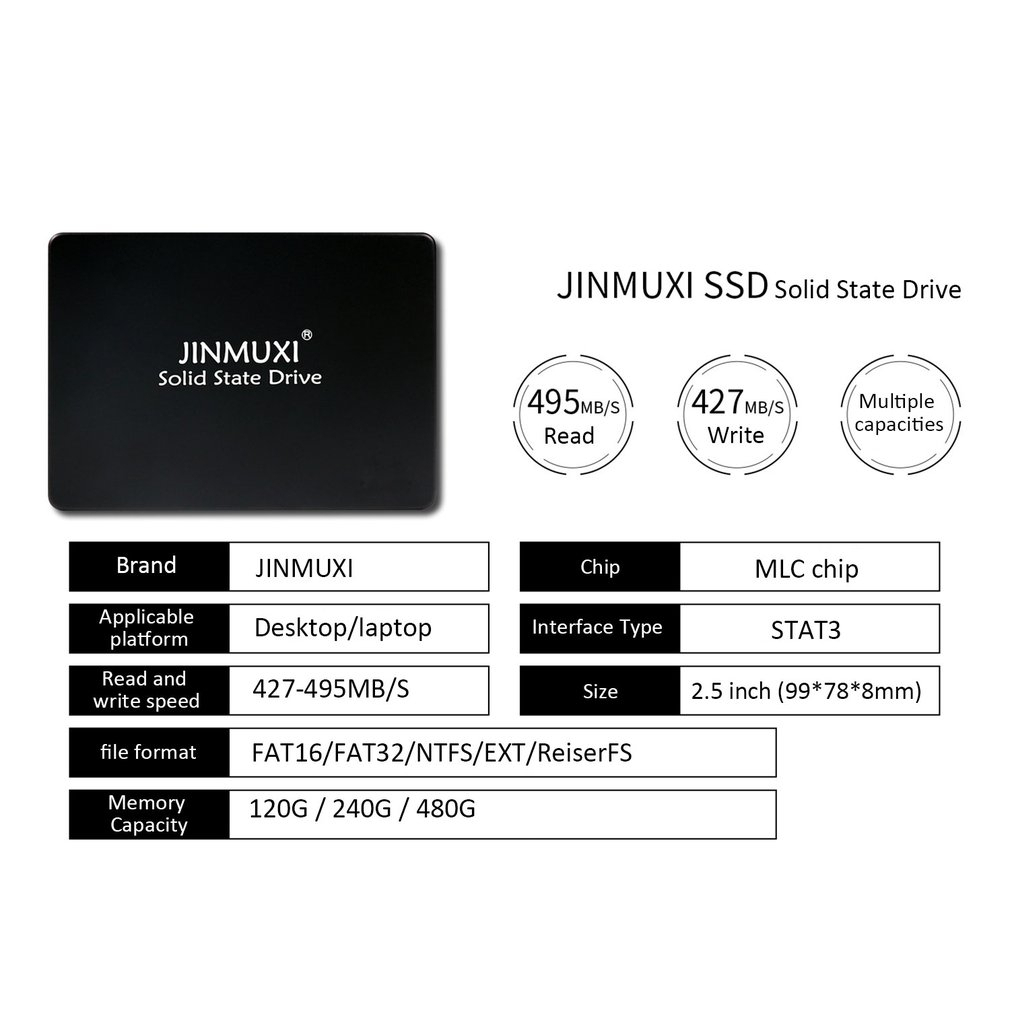 Foto 4 pulgar | Venta Internacional-unidad Ssd De Estado Sólido Sata3 De 240 Gb Y 2,5 Pulgadas