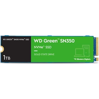 Foto 1 | Unidad De Estado Solido Ssd M.2 1tb Western Digital Green Sn350 Nvme Pcie 3.0 2400/1850 Mb/s