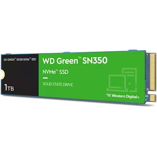 Foto 4 | Unidad De Estado Solido Ssd M.2 1tb Western Digital Green Sn350 Nvme Pcie 3.0 2400/1850 Mb/s
