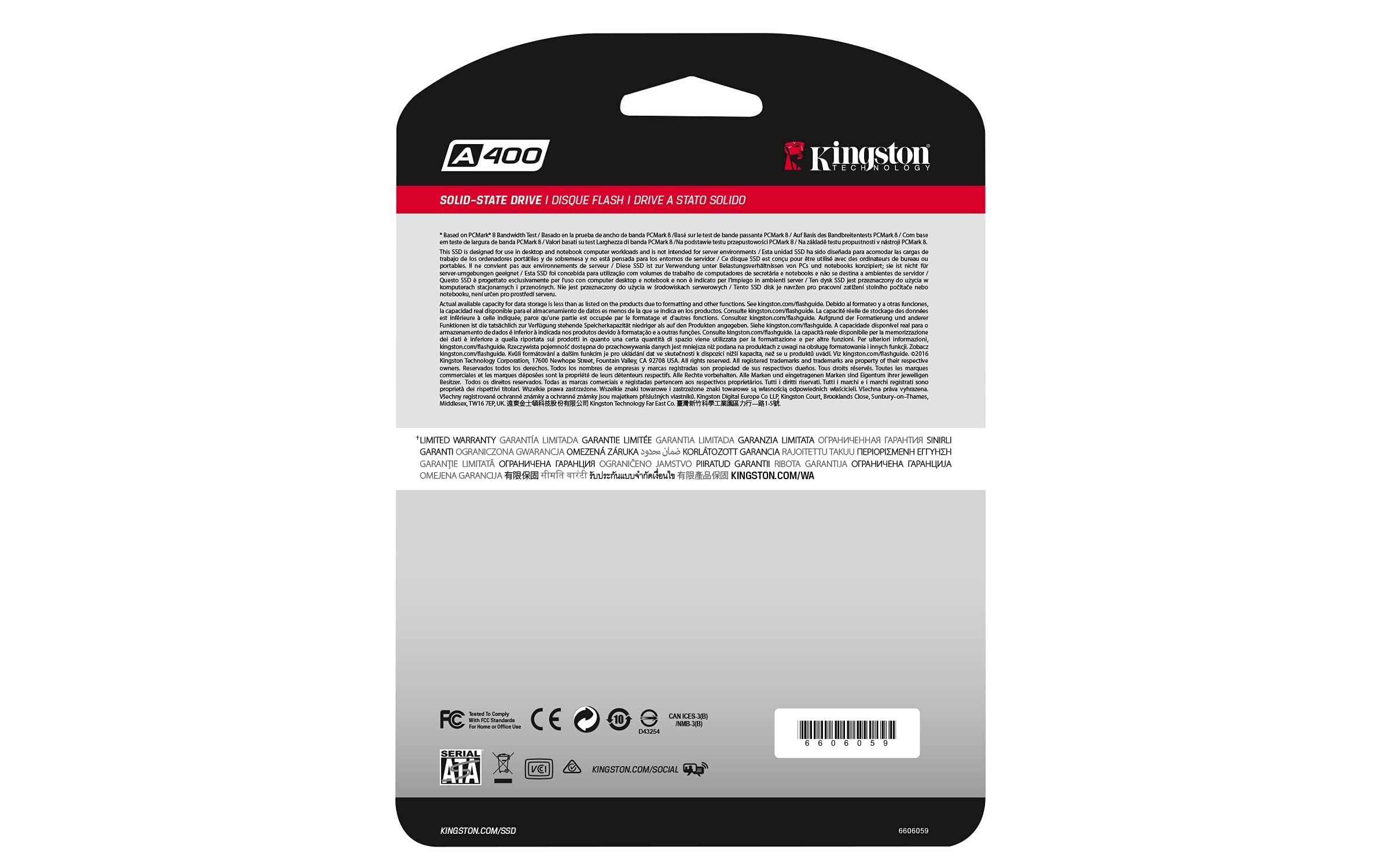 Foto 6 pulgar | Ssd Interno Kingston A400 Sa400s37/240g 240 Gb Sata 3 2.5 - Venta Internacional