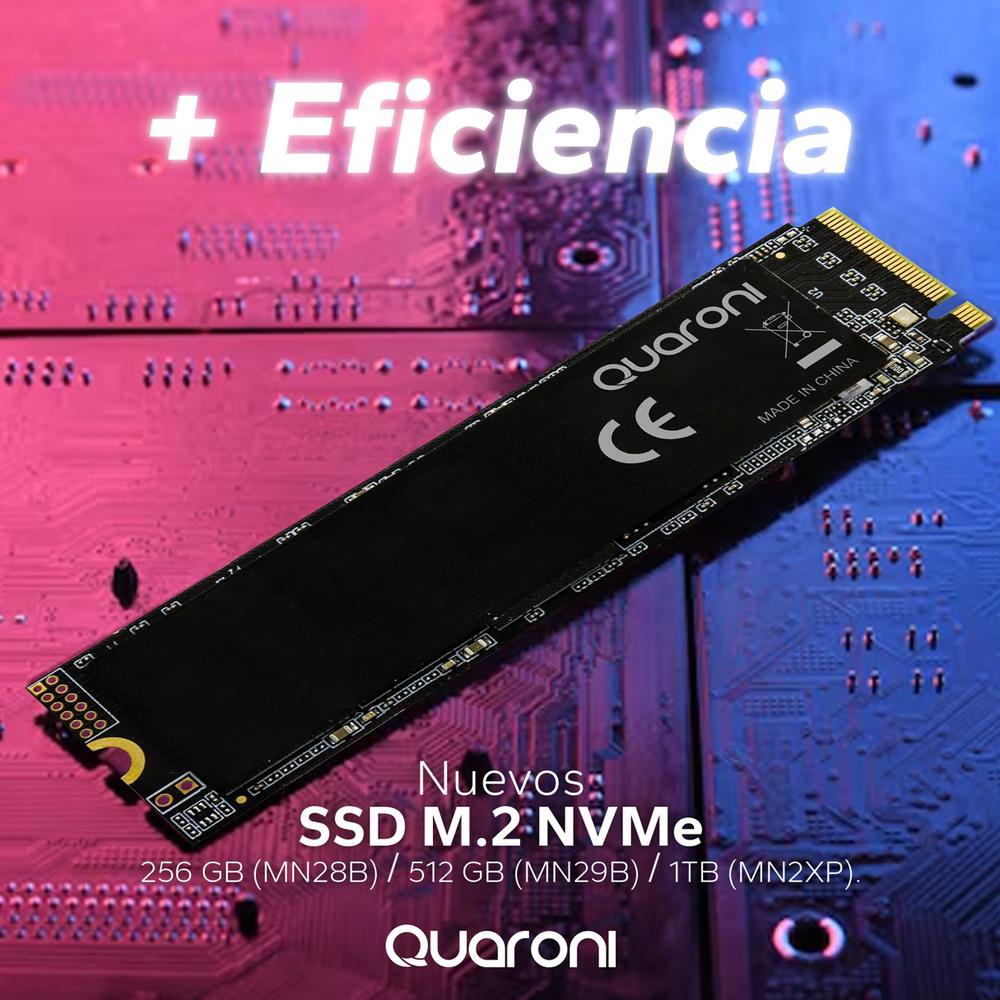 Foto 5 | Unidad de Estado Solido Ssd M.2 512gb Quaroni Nvme Pcie 3.0 2000/1600 Mb/s Mn29b