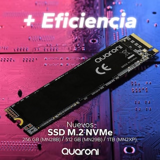 Foto 5 | Unidad de Estado Solido Ssd M.2 512gb Quaroni Nvme Pcie 3.0 2000/1600 Mb/s Mn29b