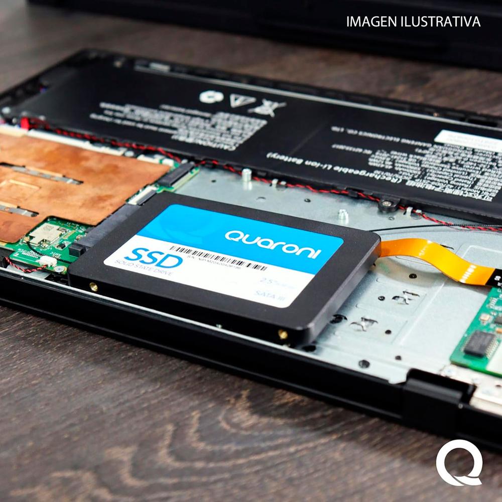 Foto 4 pulgar | Unidad de Estado Sólido Ssd 2.5 128 gb Quaroni Qssd128 Sata Iii 530/450 Mb/s