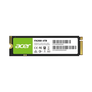 Foto 1 | Unidad De Estado Sólido Acer Fa200 De 4 Tb, M2 2280, Nvme Pcie Gen 4x4, 7200/6200 Mb/s