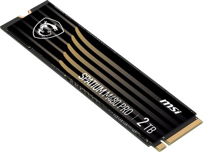 Foto 3 | Ssd Interno Msi Spatium M480 Pro Pcie 4.0 Nvme M.2 de 2 Tb - Venta Internacional