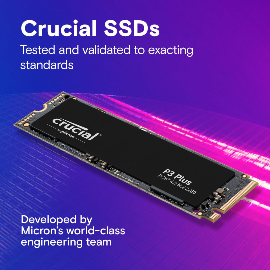 Foto 6 pulgar | Ssd Crucial P3 Plus Pcie Gen4 3d Nand Nvme M.2 De 1 Tb - Venta Internacional.