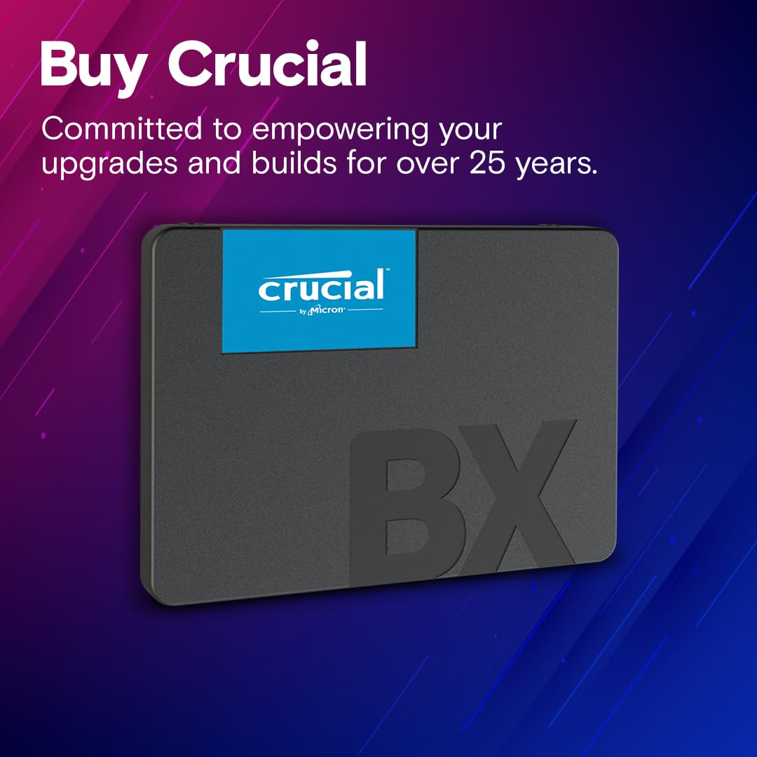 Foto 5 | Disco Duro De Estado Sólido Crucial Bx500 De 2 Tb 3d Nand Sata - Venta Internacional.