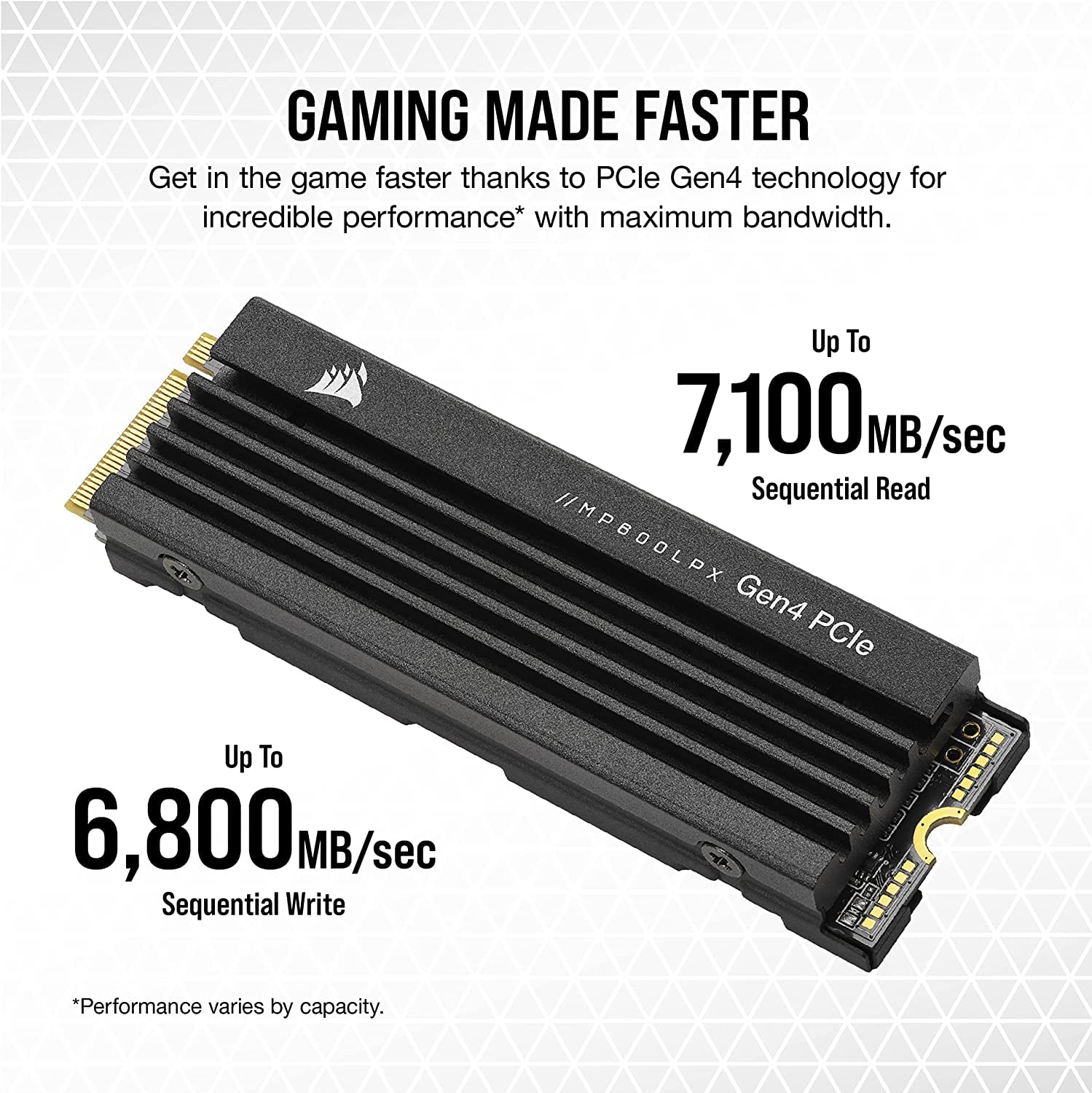 Foto 5 pulgar | Ssd Corsair Mp600 Pro Lpx De 2 Tb M.2 Nvme Pcie X4 Gen4 Para Ps5 - Venta Internacional.