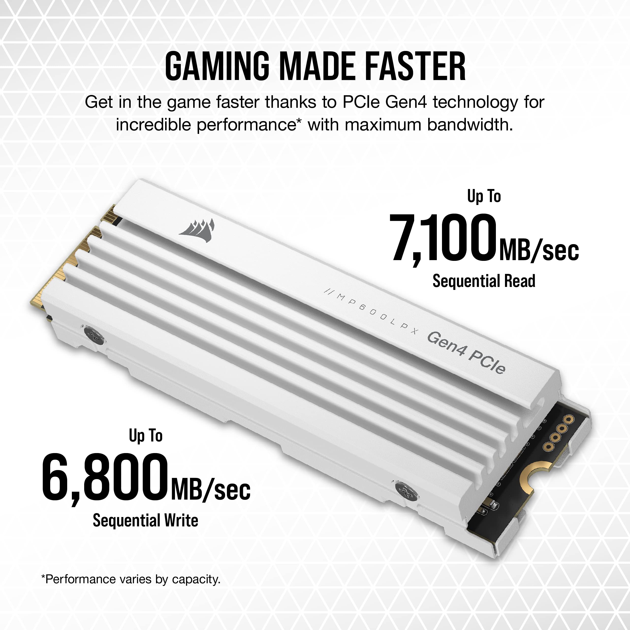 Foto 5 pulgar | Ssd Corsair Mp600 Pro Lpx 1 Tb M.2 Nvme Pcie X4 Gen4 Ps5 - Venta Internacional.