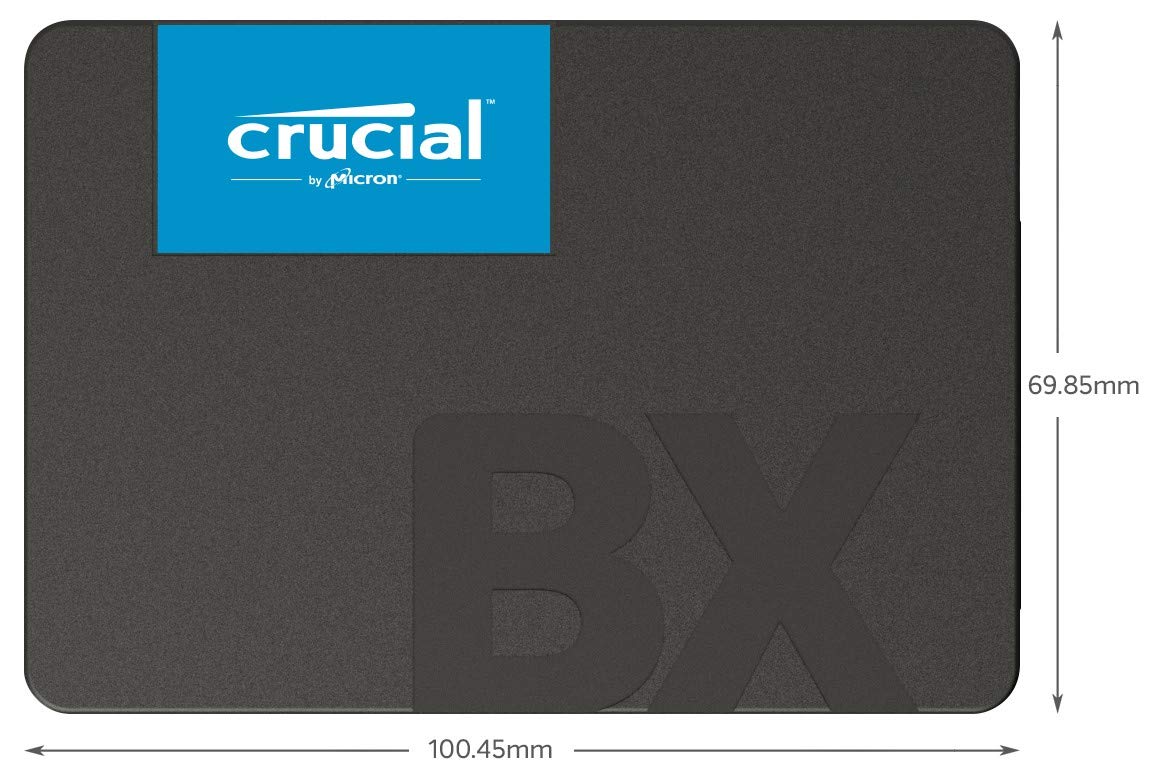 Foto 3 | Memoria Ssd Crucial Bx500 Ct2000bx500 Sata 3d Nand De 2 Tb Y 2.5 Pulgadas A 540 Mb/s - Venta Internacional