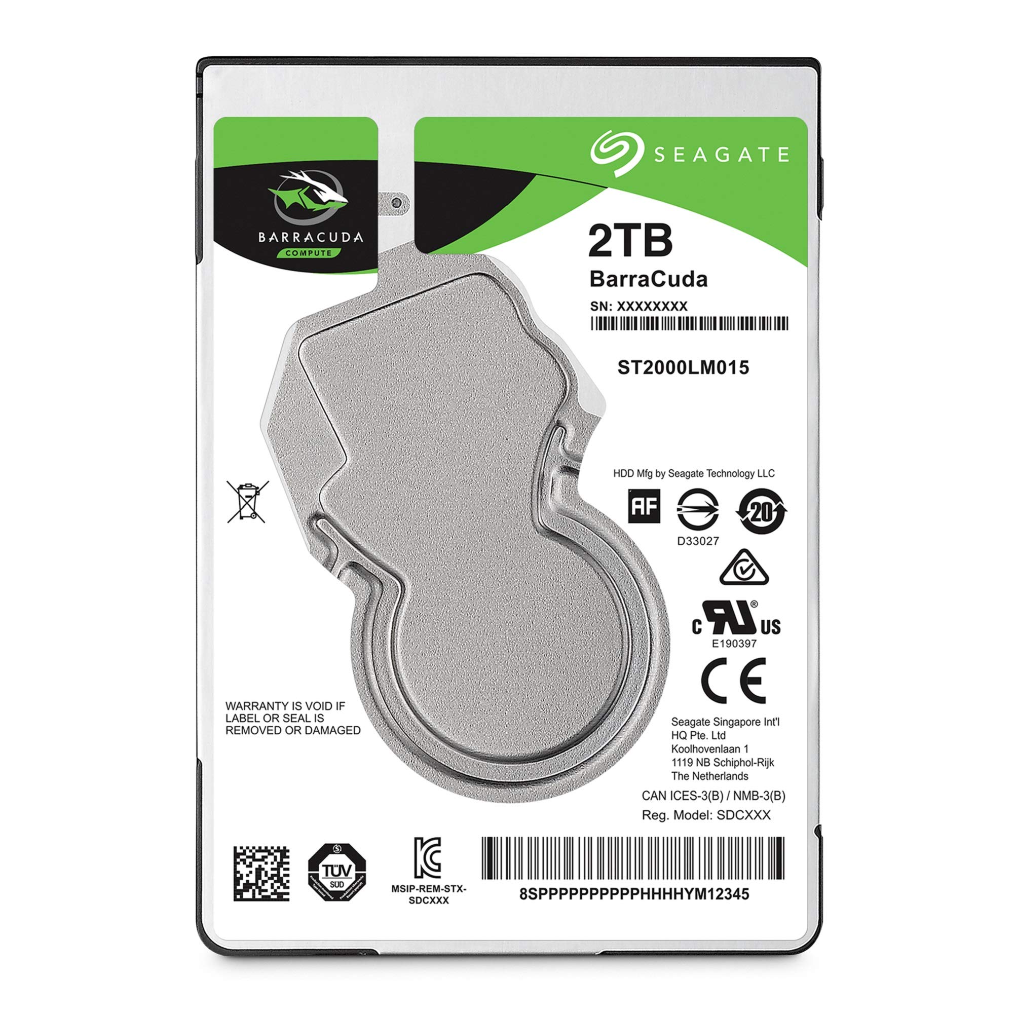 Foto 3 pulgar | Disco Duro Interno Seagate Barracuda 2 Tb Sata 6 Gb/s 2.5'' - Venta Internacional.