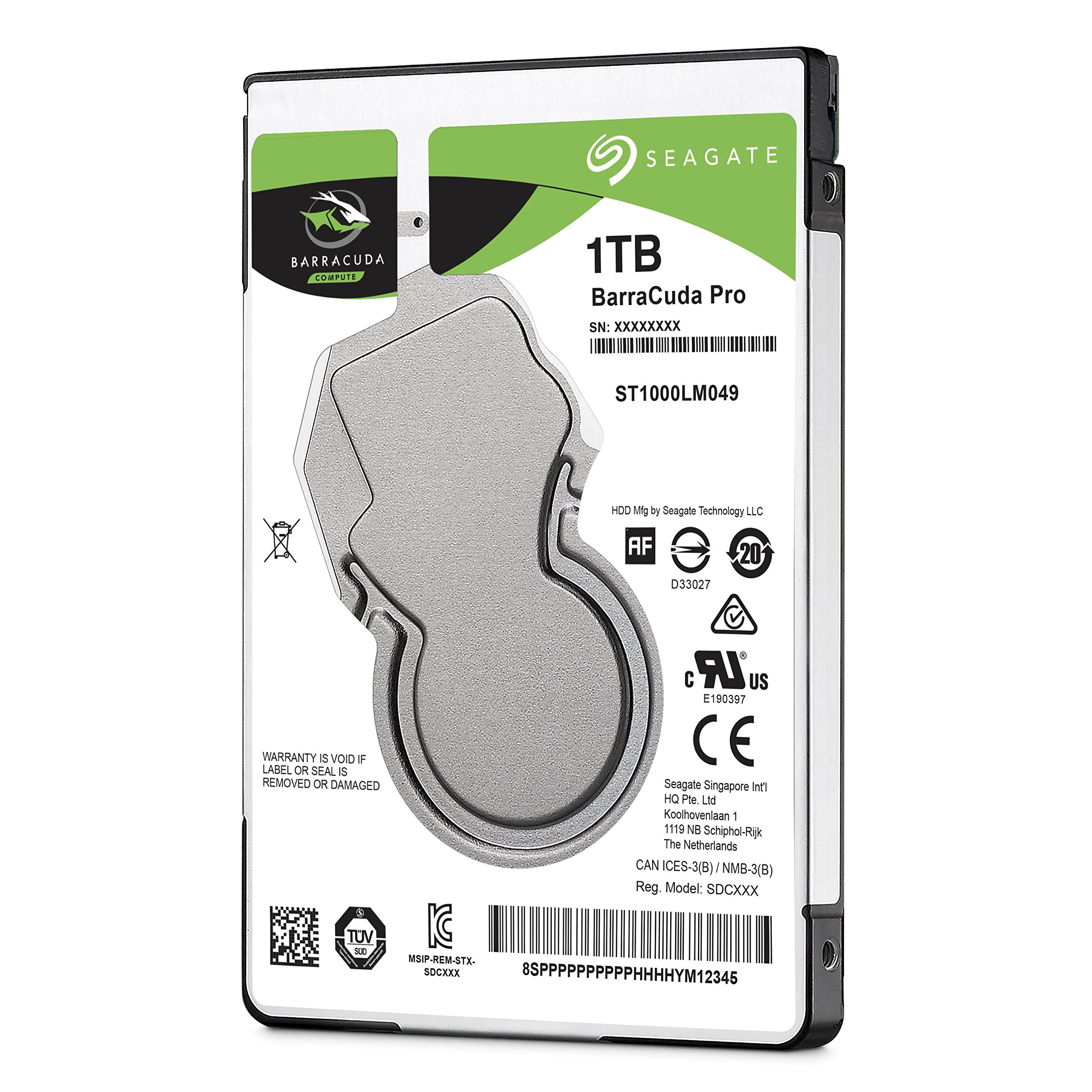 Foto 3 pulgar | Disco Duro Interno Seagate Barracuda Pro 1 Tb 2.5'' Sata 6 Gb/s - Venta Internacional.