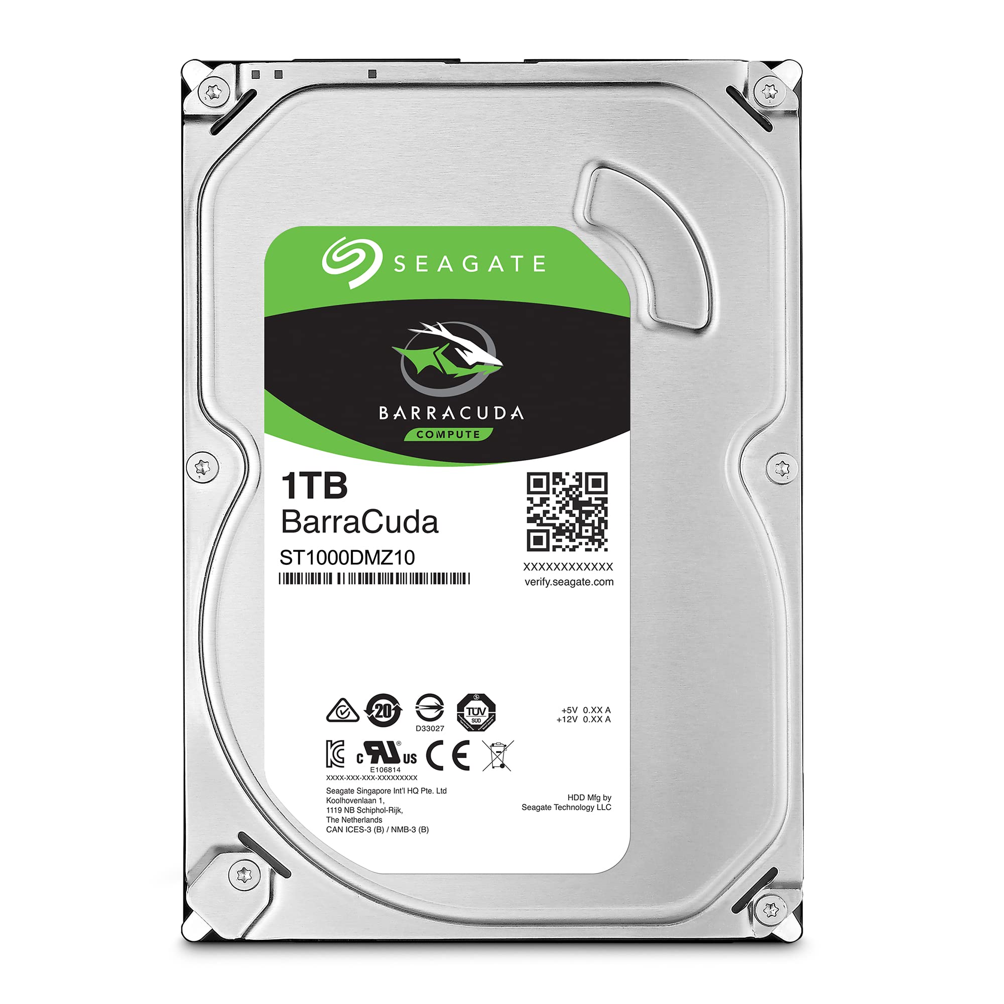 Foto 3 pulgar | Disco Duro Seagate Barracuda 1tb Hdd 3.5'' Sata 6gb/s - Venta Internacional.