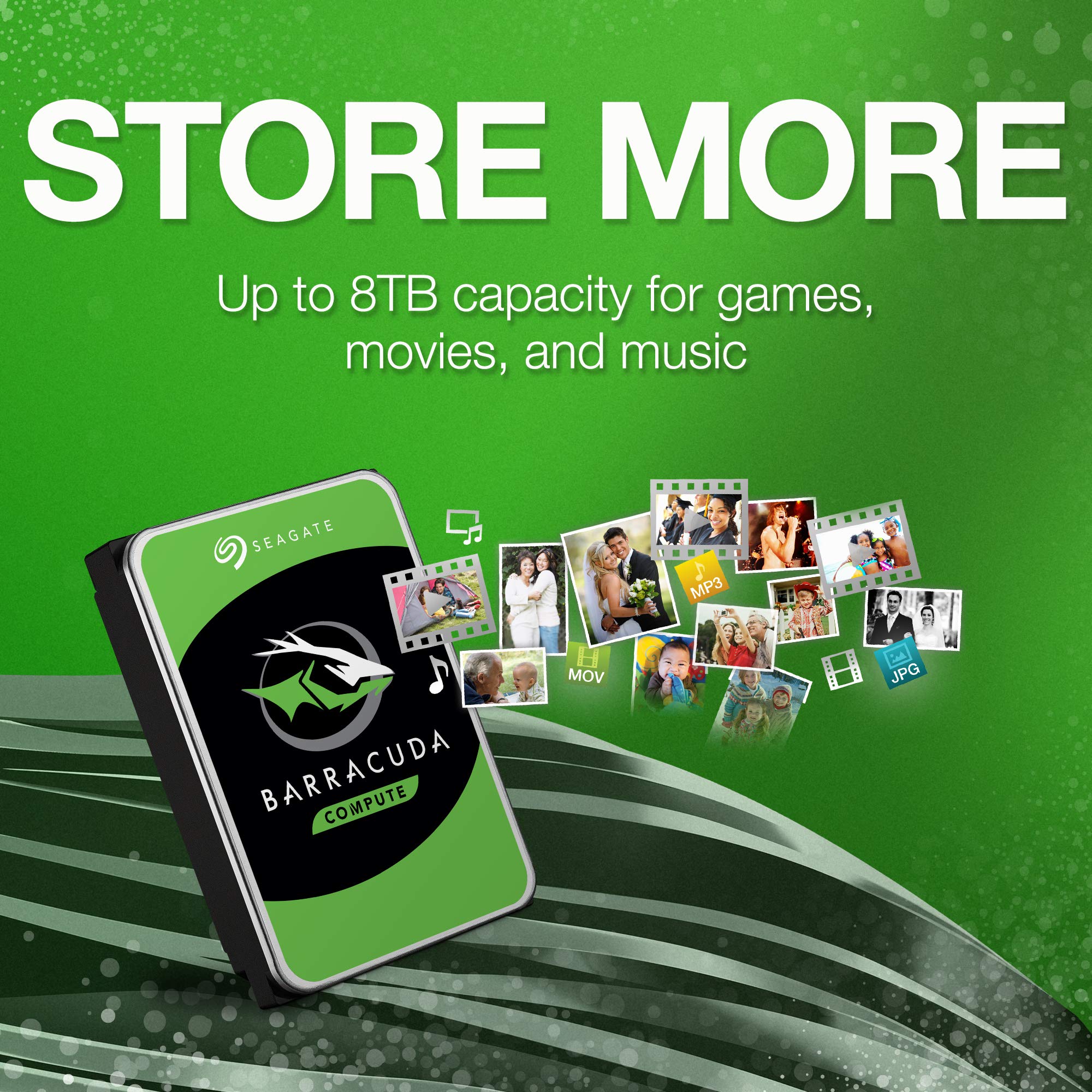 Foto 4 | Disco Duro Seagate Barracuda 1tb Hdd 3.5'' Sata 6gb/s - Venta Internacional.