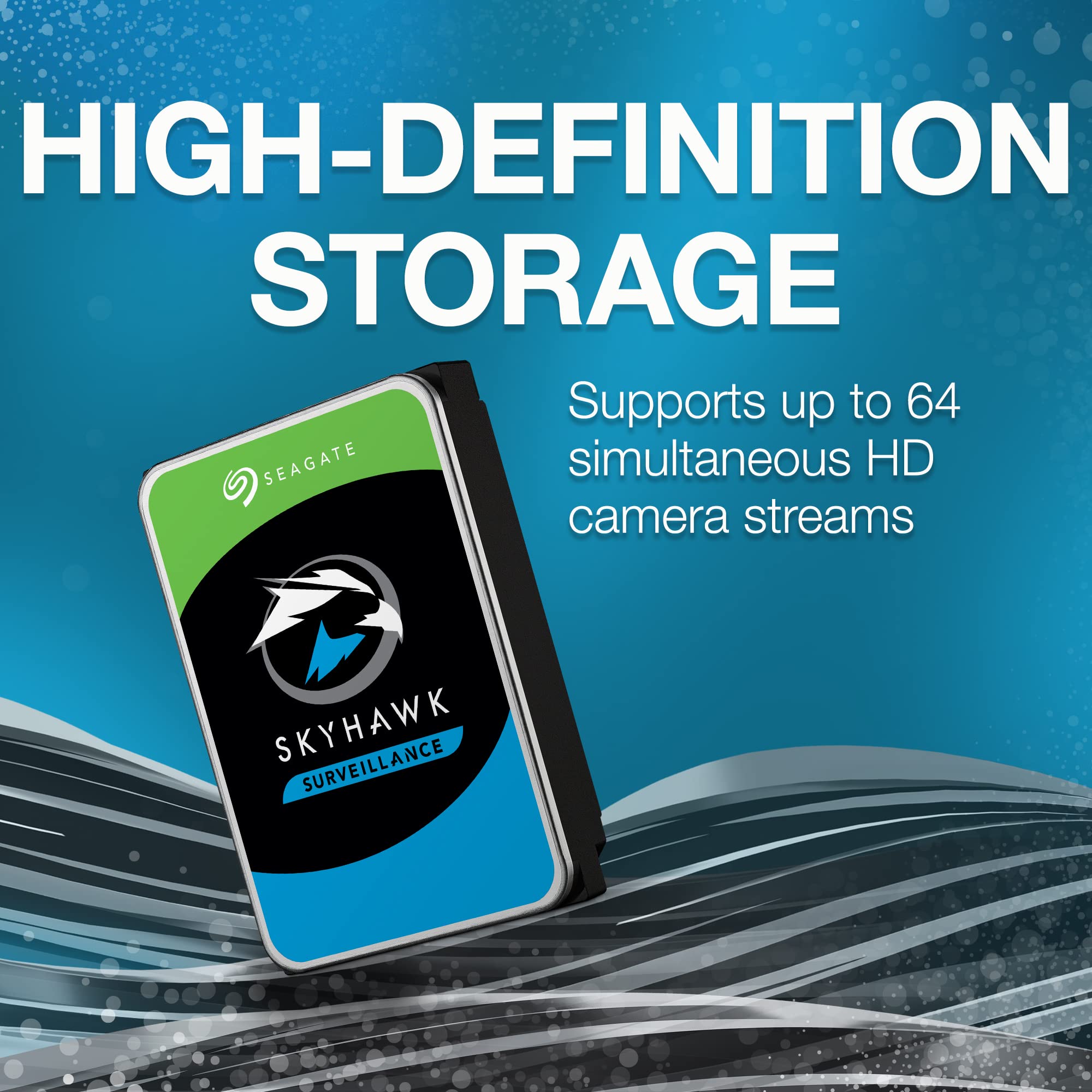 Foto 3 | Disco Duro Surveillance Seagate Skyhawk De 4 Tb, Sata, 6 Gb/s, 3,5 Pulgadas - Venta Internacional.