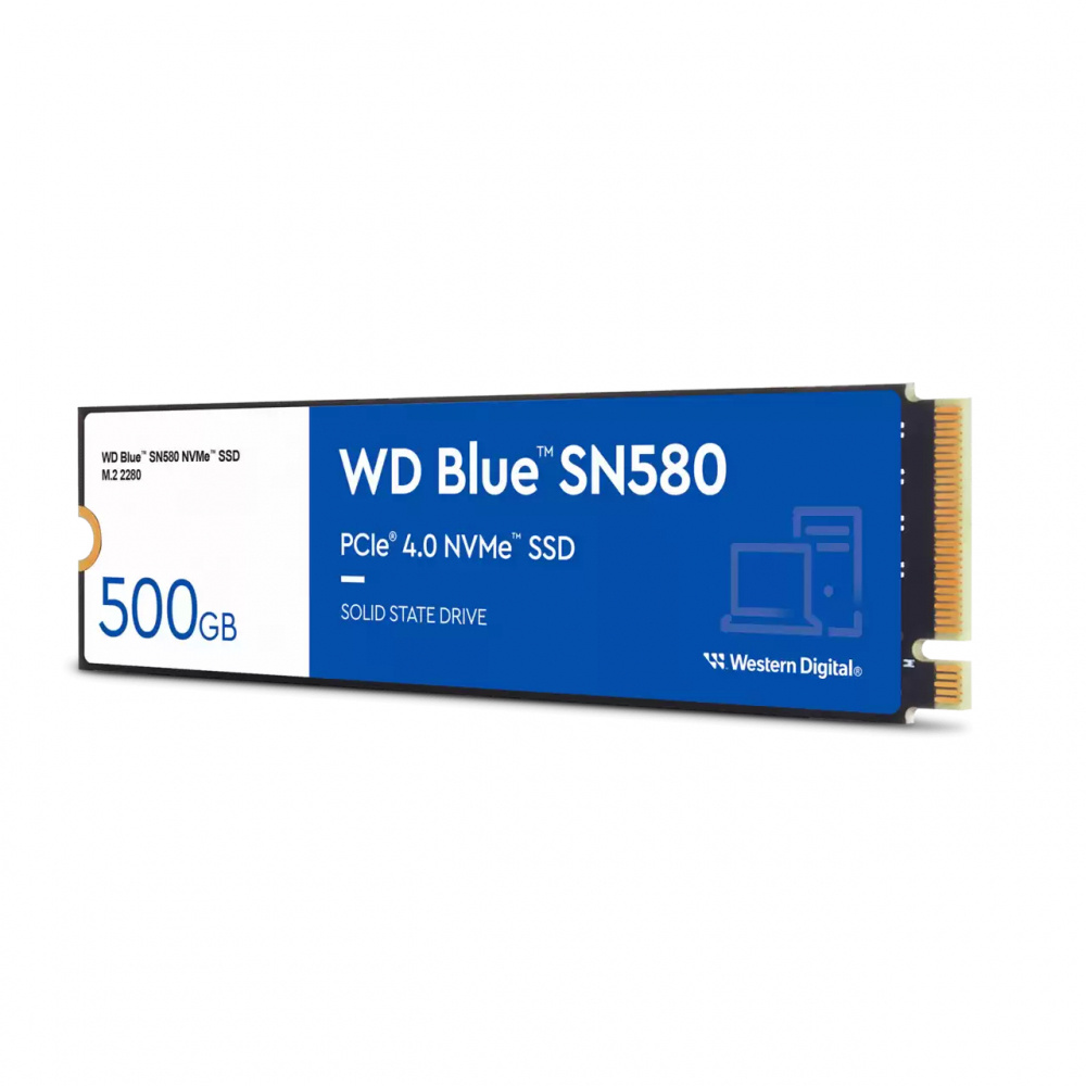 Foto 2 | Ssd Western Digital Wd Blue Sn580 Nvme 500 gb Pci Express 4.0 M.2
