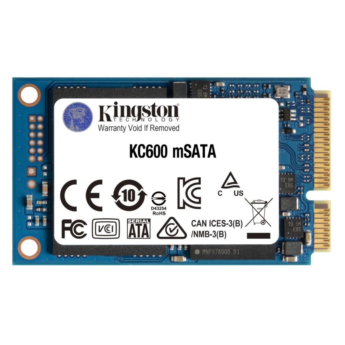Ssd Kingston Kc600 512 gb Sata III Msata