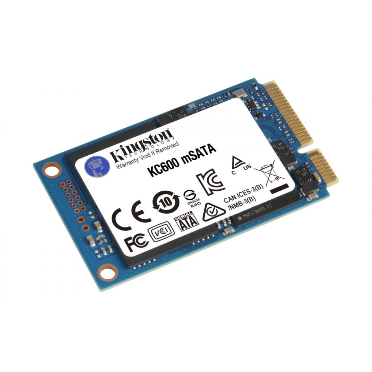 Foto 2 | Ssd Kingston Kc600 512 gb Sata III Msata