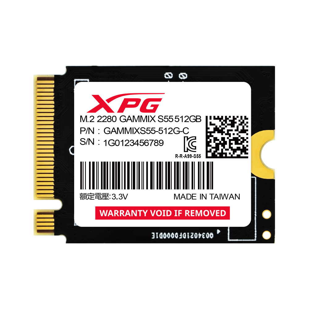 Foto 2 pulgar | Ssd Xpg Gammix S55 Nvme, 512gb, Pci Express 4.0, M.2