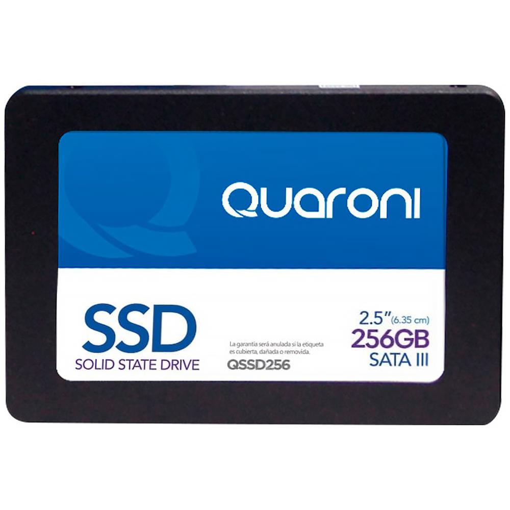 Foto 2 pulgar | Unidad De Estado Solido Ssd 2.5 256gb Quaroni Qssd256 Sata Iii 510/450 Mb/s
