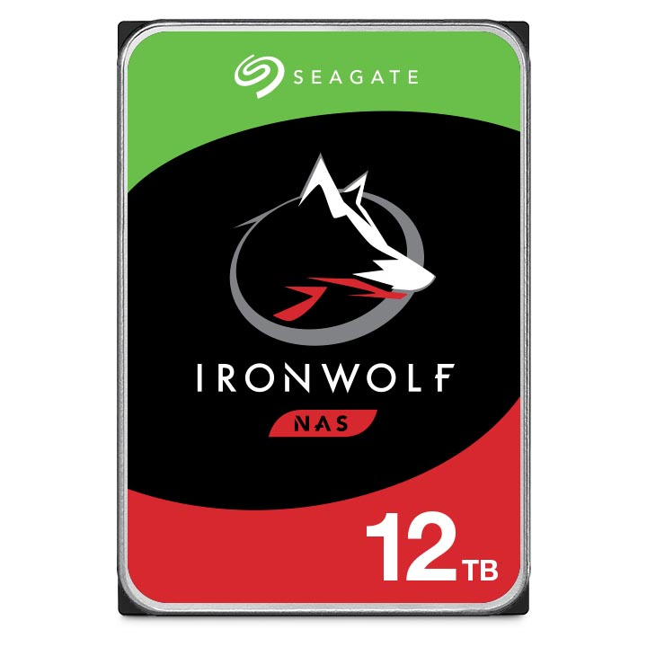 Foto 1 | Disco Duro Para Nas Seagate Ironwolf 3.5'' De 1 A 8 Bahías, 12tb, Sata Iii, 6gbit/s, 7200rpm, 256mb Caché